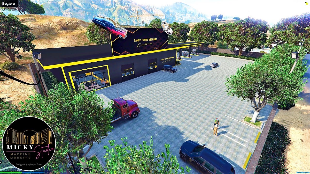 [MLO Fivem] Sandy Shore Mechanic [ Mapping GTA5 ]