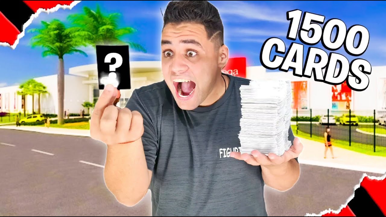 1500 CARDS DE GRAÇA,  COMO CONSEGUIR #figuritalo #tepukkartu #kartutepuk #bafao 