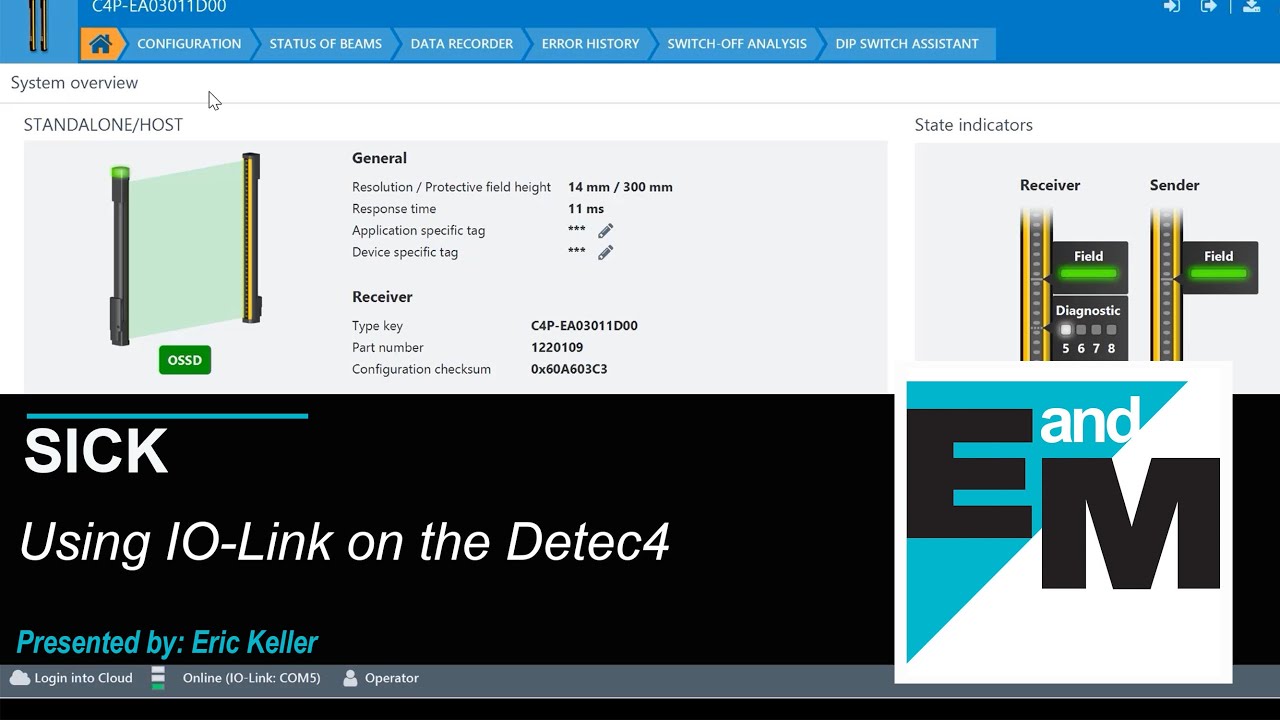 SICK | IO Link on the Detec4