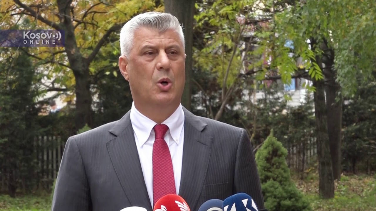 Predsednik Kosova Ha&scaron;im Tači podneo ostavku II