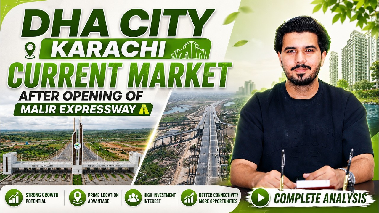 DHA City Karachi Current Market  | After Opening of Malir Expressway | 04-June-2026