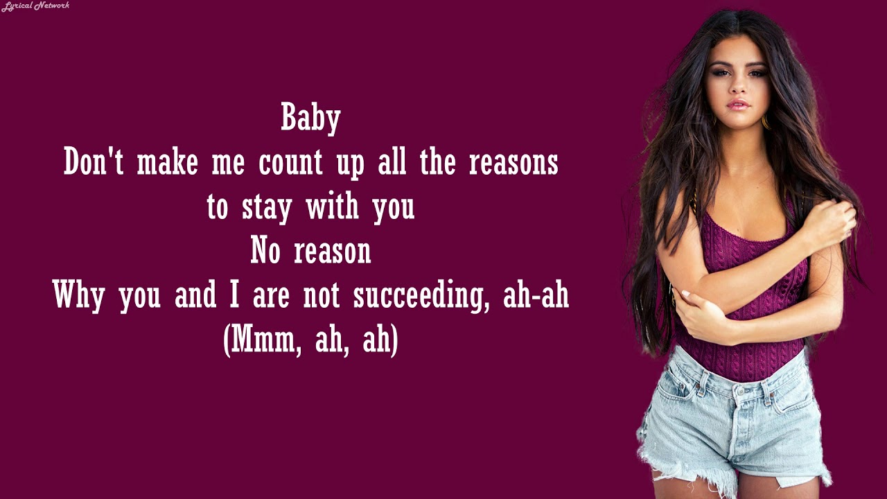 Selena Gomez - Rare (Sad Version) | Lyrics