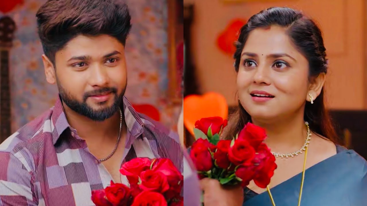 ChinniSerialToday 🌹 Rose Day Celebration Special 💖 Romantic Surprise ##trending#Mahi❤️ Madhu 19Feb26