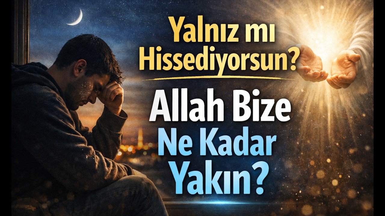 Yalnız mı Hissediyorsun? Allah Bize Ne Kadar Yakın?