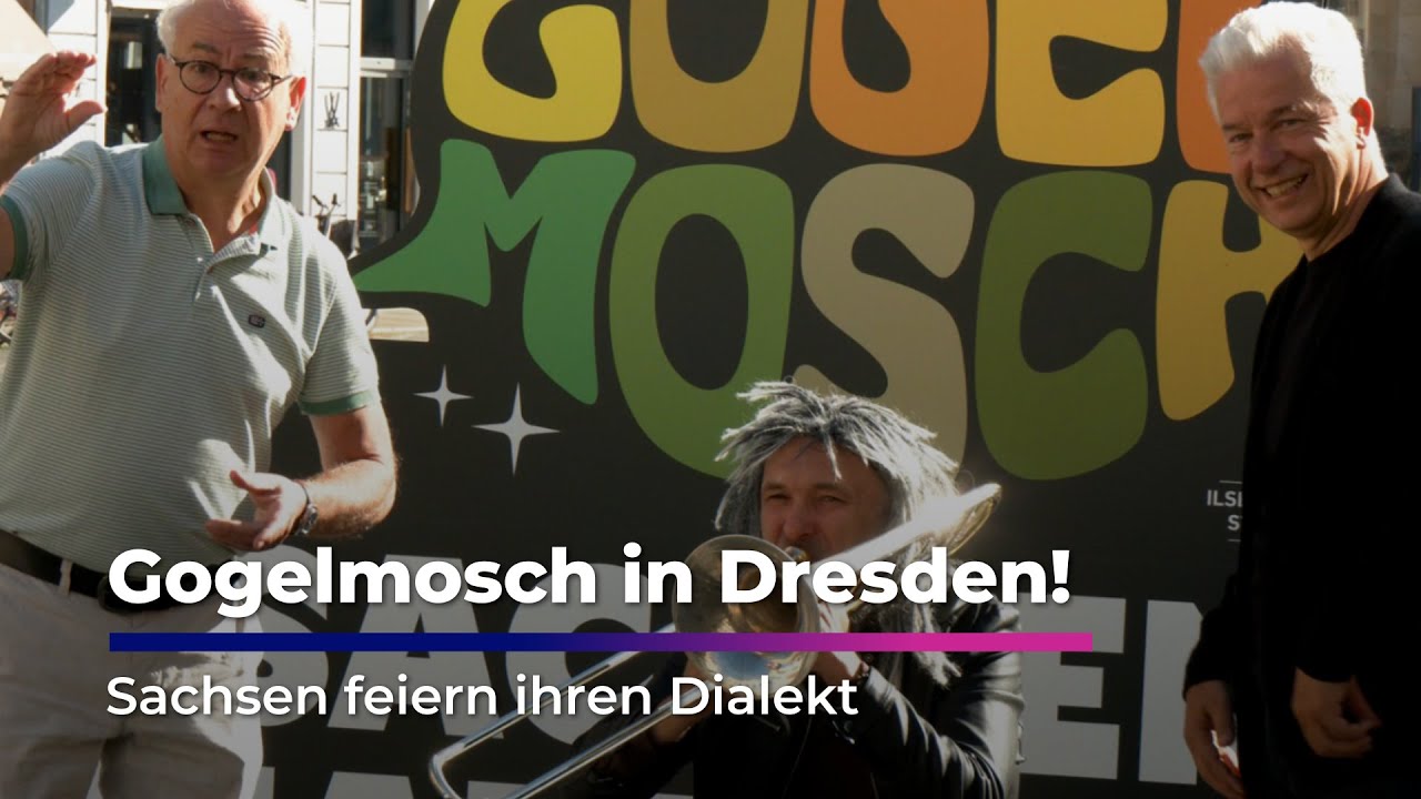 GOGELMOSCH! Tom Pauls feiert Sachsens Dialekte in Dresden I Sachsen Fernsehen
