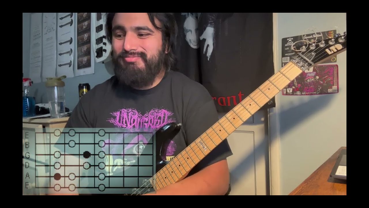 Black Metal Theory Lesson: Practice Your Modes and Scales Creatively! Highlighting B Phrygian!