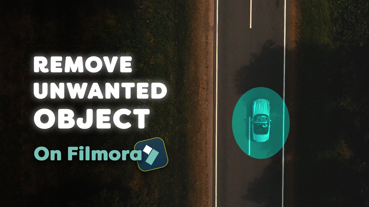 Как удалить нежелательный объект на Filmora 14