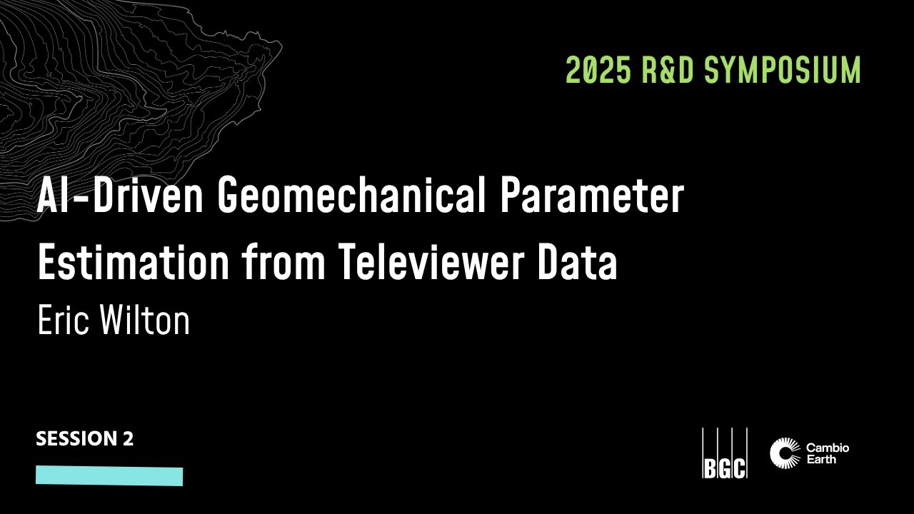 AI-Driven Geomechanical Parameter Estimation from Televiewer Data by Eric Wilton