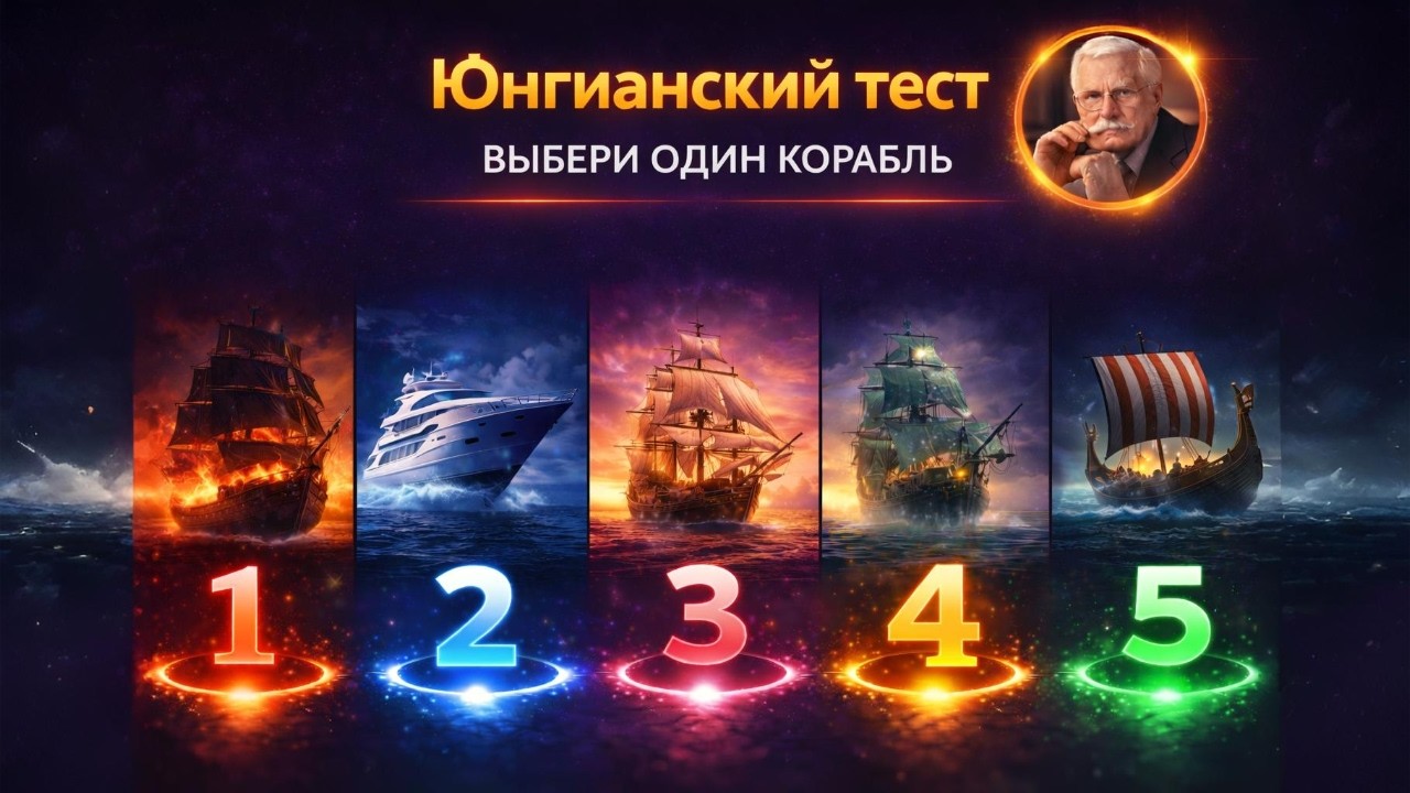 Юнгианский тест выбери один корабль | как ты замораживаешь свои чувства