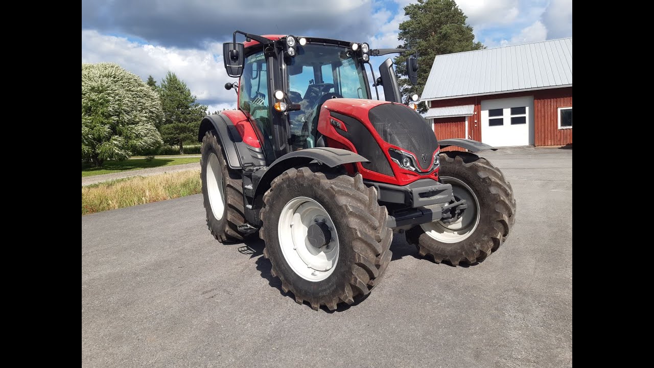 Valtra N135 Hitech vm 2021 & 50 tuntia. Esittelyvideo käytetystä traktorista.