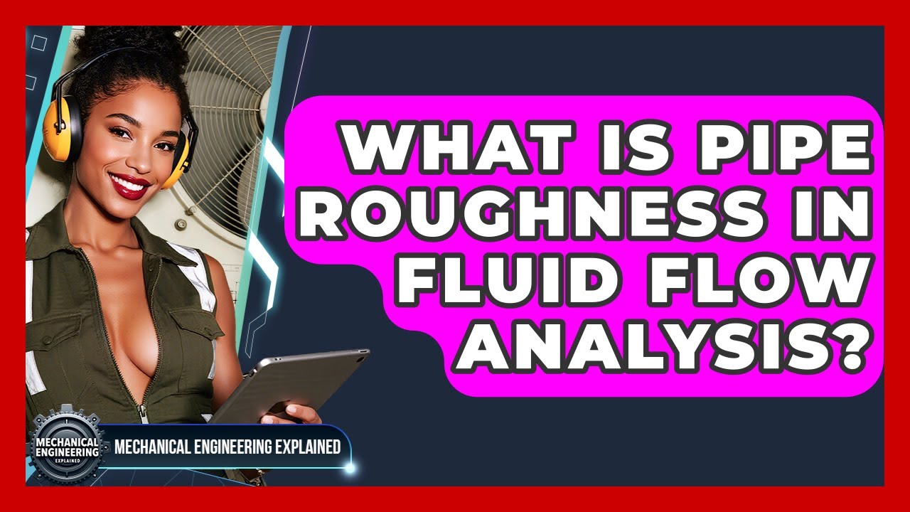 What Is Pipe Roughness In Fluid Flow Analysis? - Mechanical Engineering Explained