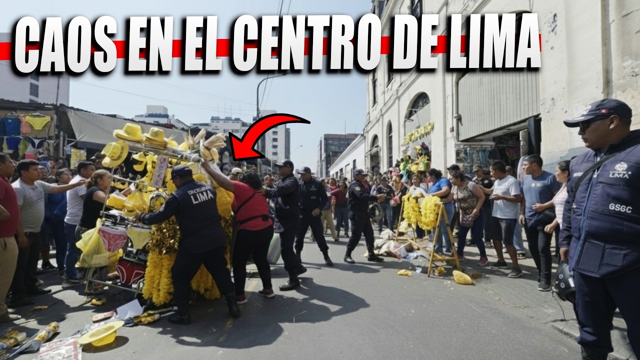🔥 Año Nuevo y CAOS en el Centro de LIMA: Remates y ambulantes desalojados ¿Vale la pena venir?