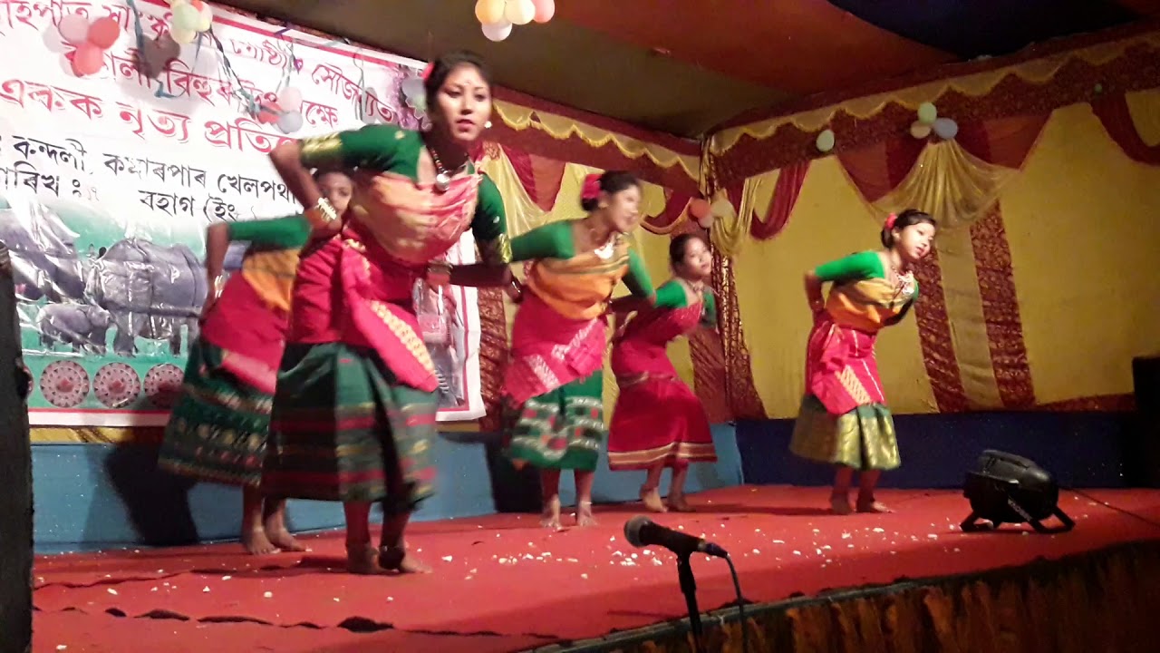 Nagaon kondoli bihu dance alaka