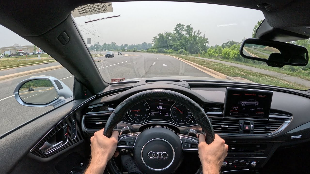 2017 Audi RS7 4.0T - POV Test Drive