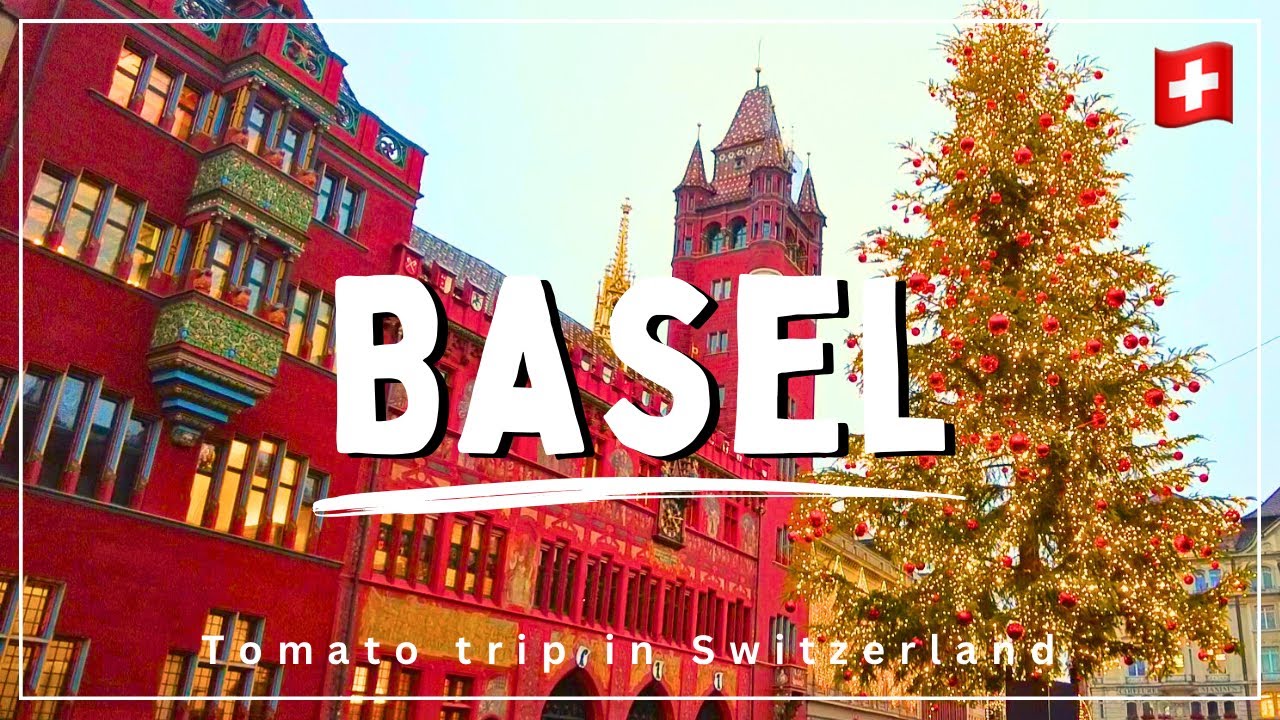 【バーゼル】スイス最大のクリスマスマーケット🇨🇭🎄｜Christmas Travel Vlog