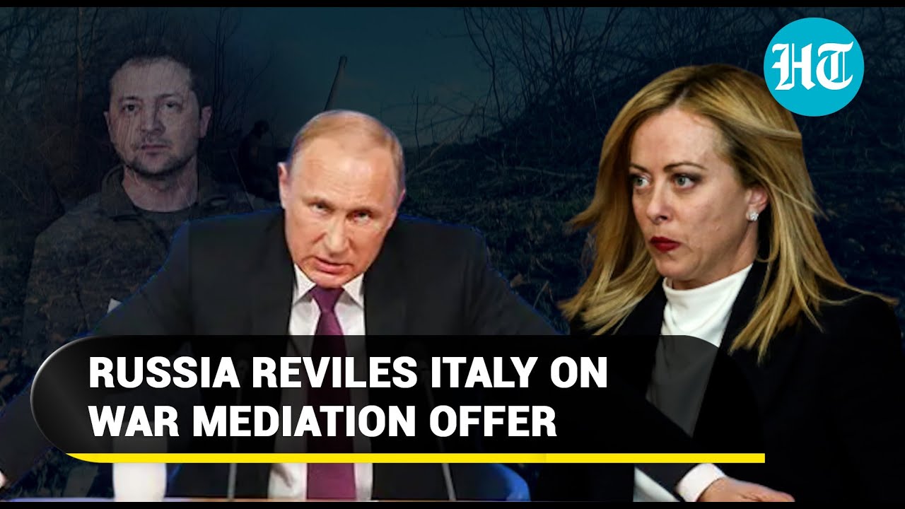 Russia rebukes Rome's 'Bogus' war mediation offer; 'Pseudo-peacemakers stop arming Ukraine'