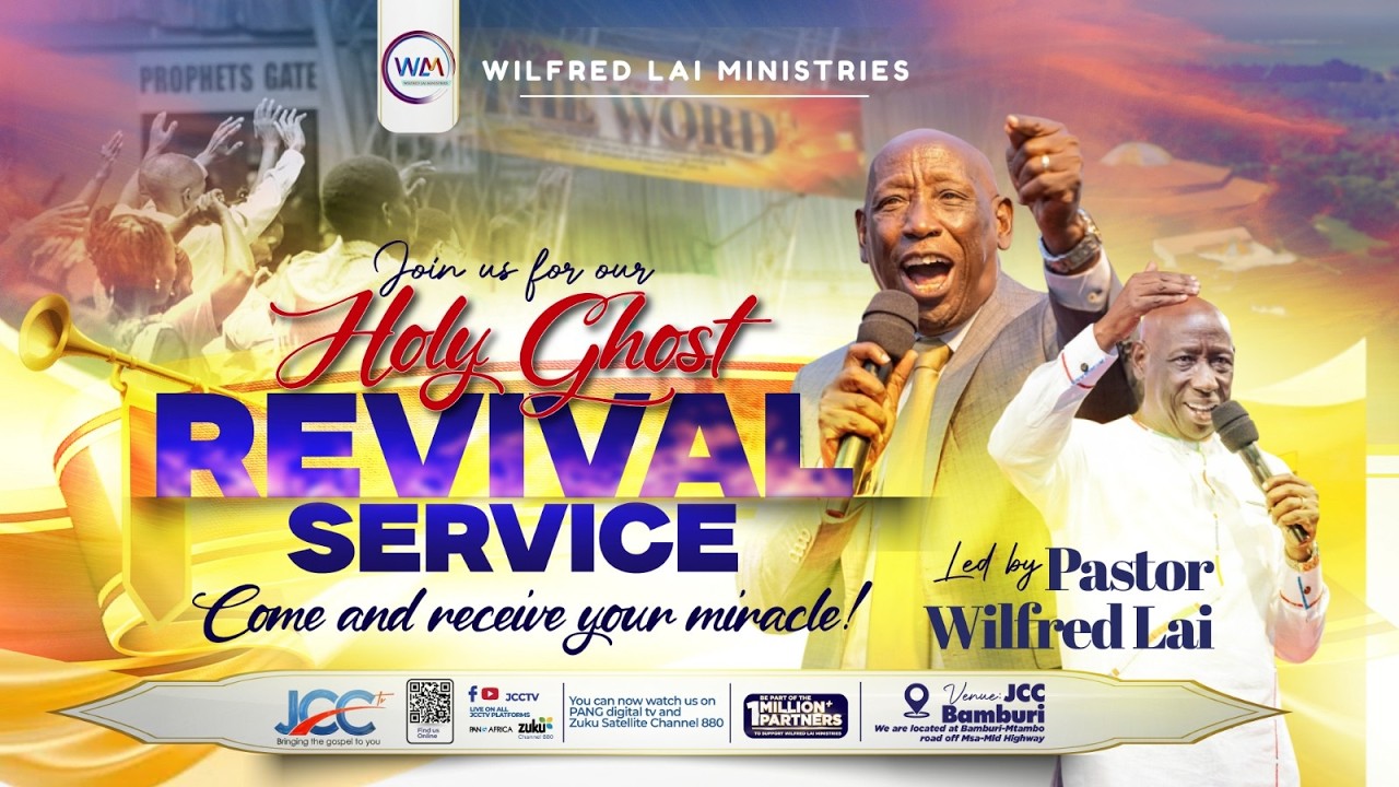 Pastor Wilfred Lai | Holy Ghost Revival Service | Live From Jesus Celebration Center Bamburi–Mombasa