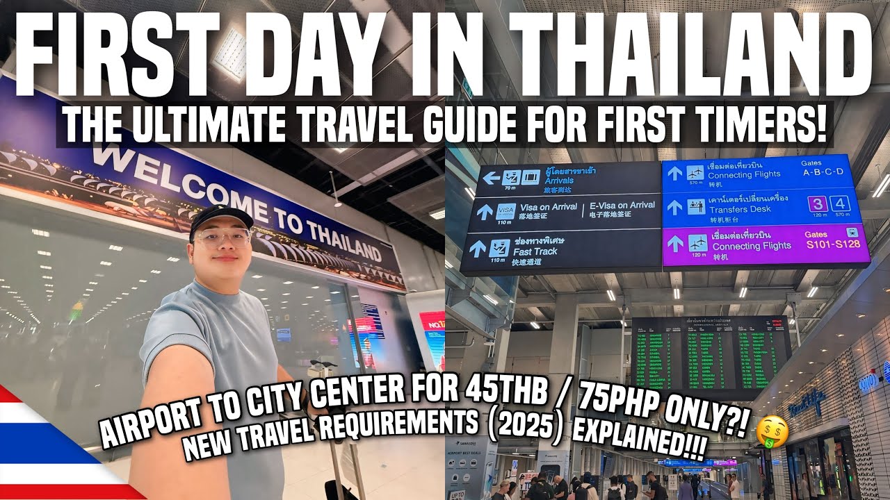 THAILAND 2025: TRAVEL GUIDE FOR FIRST TIMERS! 🇹🇭| Ivan de Guzman
