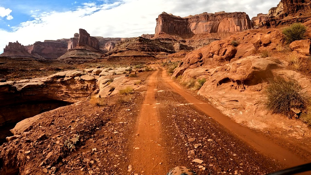 White Rim Day 1 after Shafer Road (Video)