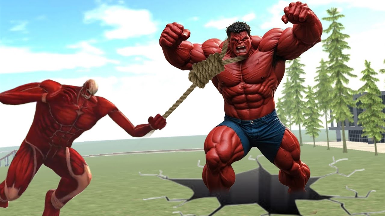 Indian 3D bike😰🥵 red Hulk Dawai