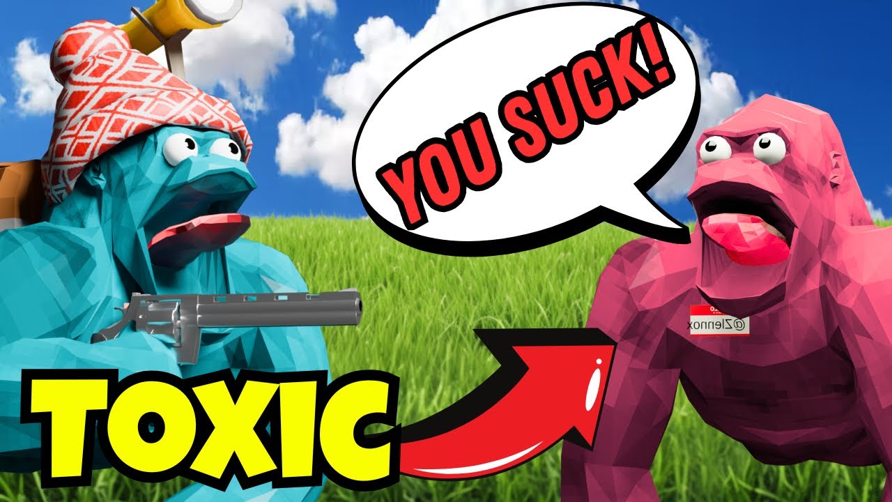 Killing TOXIC players as ROBINHOOD in ANIMAL COMPANY Vr