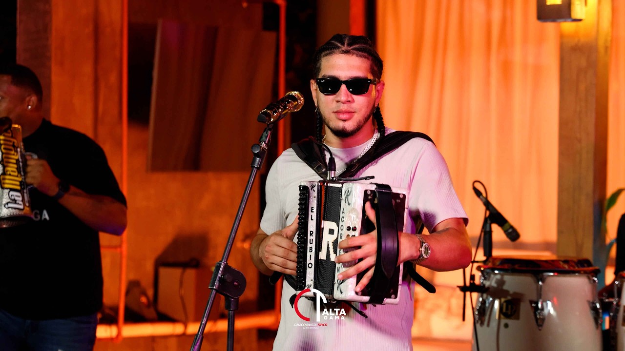 El Rubio Acordeon - La Morena Mia En Vivo Para Chipeo