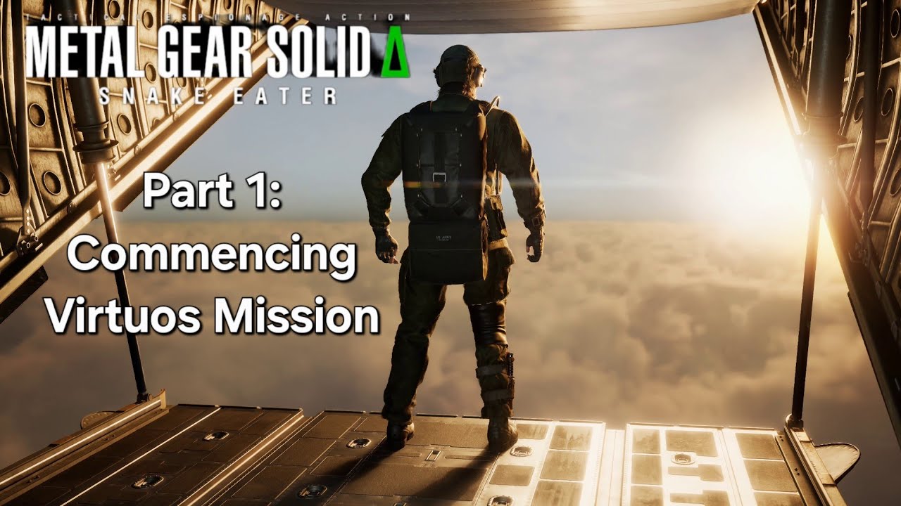 Metal Gear Solid Delta: Snake Eater (Part 1 Commencing Virtuos Mission)