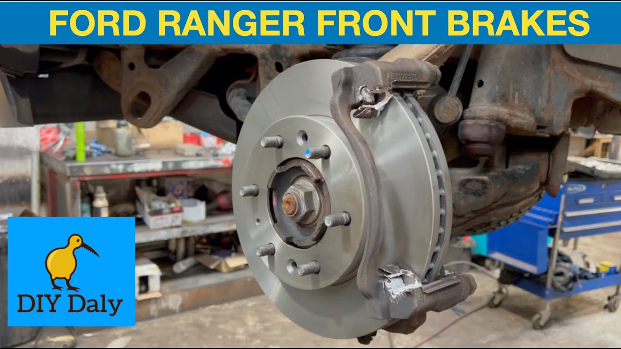 2016 Ford Ranger front brake discs and pads replacement