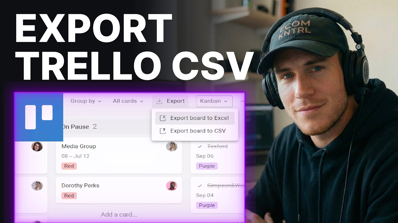 How To Export Your Trello Board To CSV (2026) | Board Data Export