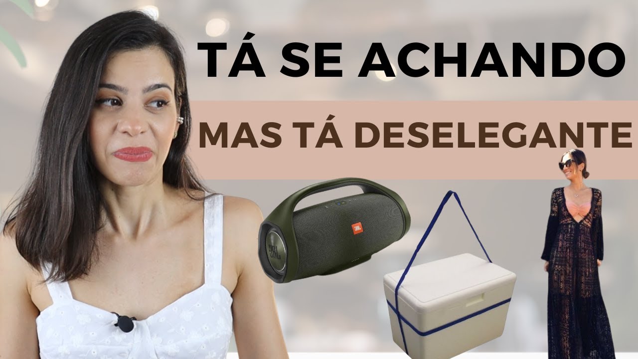 COISAS DESELEGANTES QUE VOC&Ecirc; J&Aacute; FEZ NA PRAIA - Raisa Brito