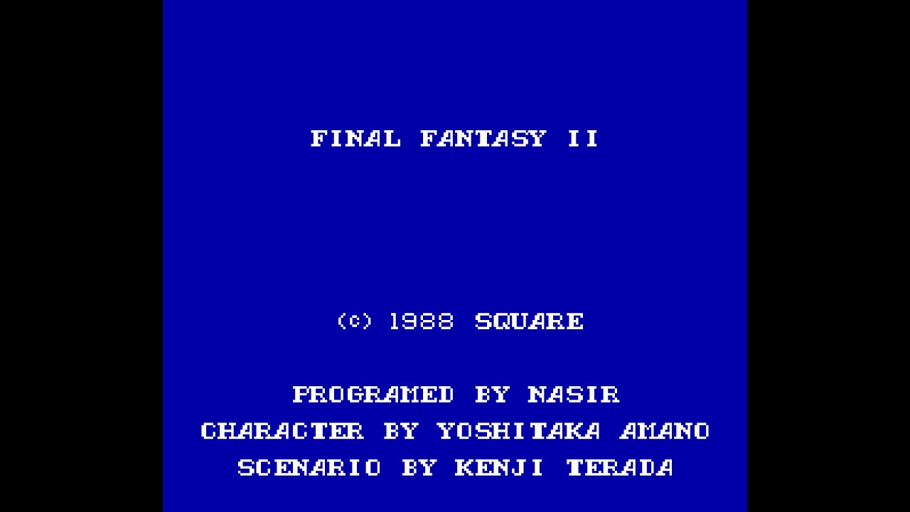 ファイナルファンタジーII (FC) 全クリア (ノーカット)