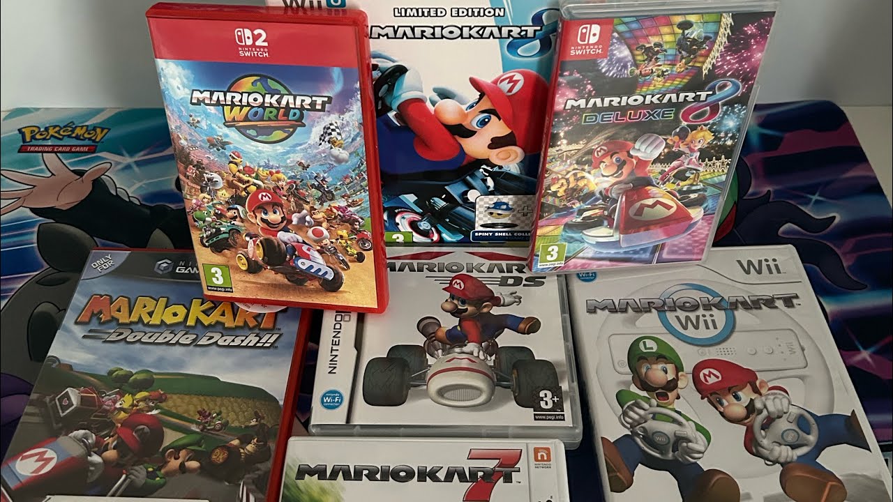 My Mario kart game collection 