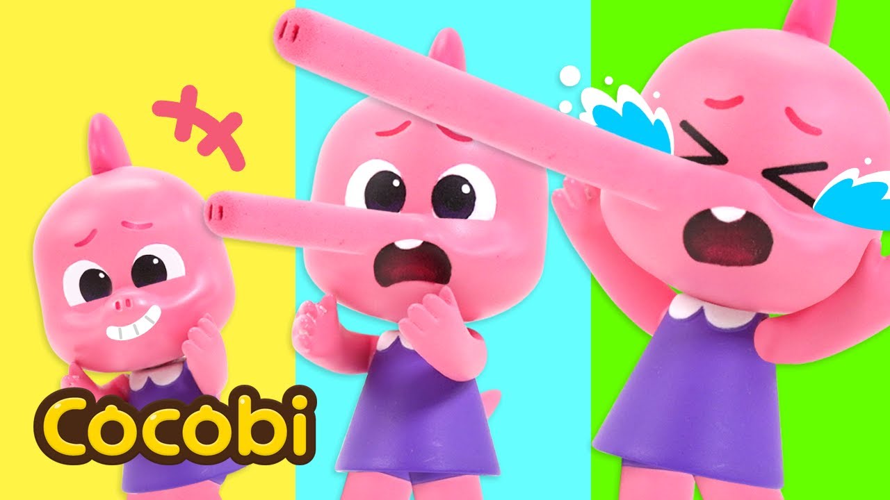 Uh-oh! My Nose Grows When I Lie!😭 + More Fun Songs for Kids | Cocobi