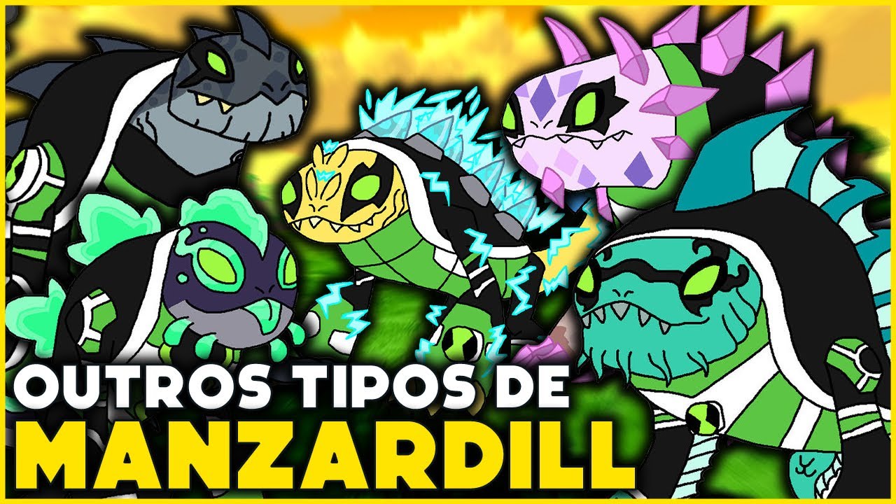 COMO SERIAM OS OUTROS TIPOS DE MANZARDILL EM BEN 10! | Feat. @luckzing.oficial