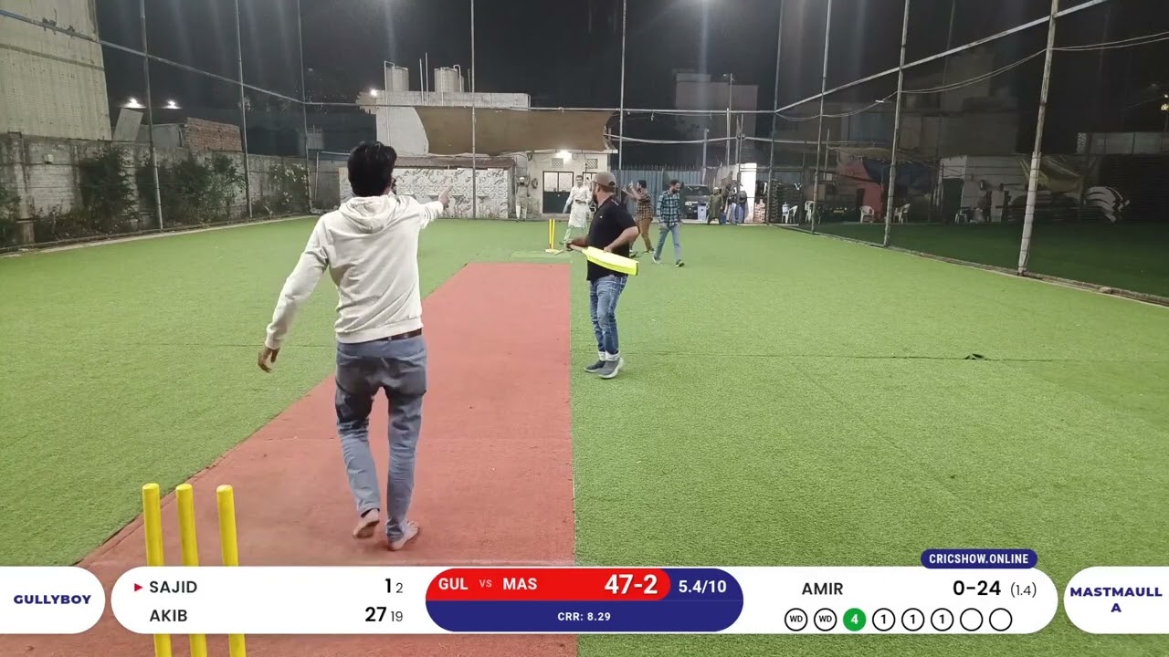 10 Over Box Cricket Match – Brilliant Run Chase