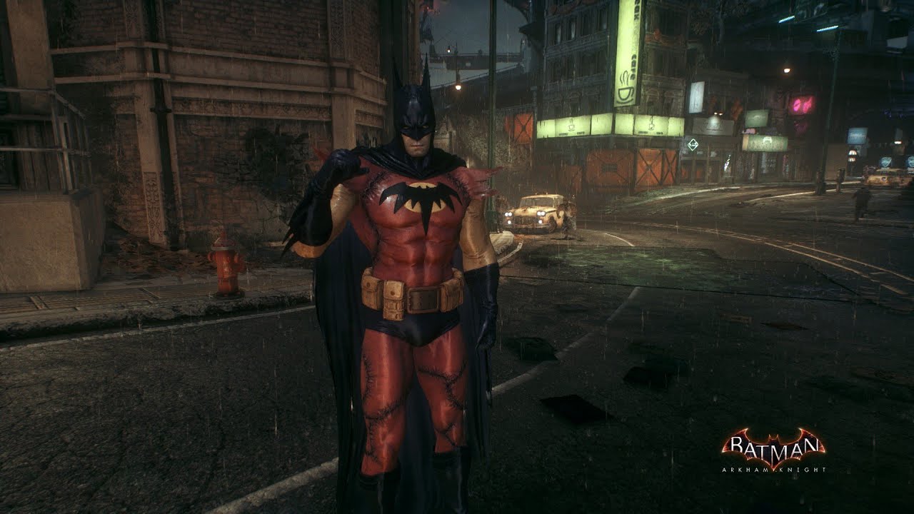 Batman Arkham Knight (PC)  -   Zur-En-Arrh Suit Brutal Combat & Free Roam Gameplay