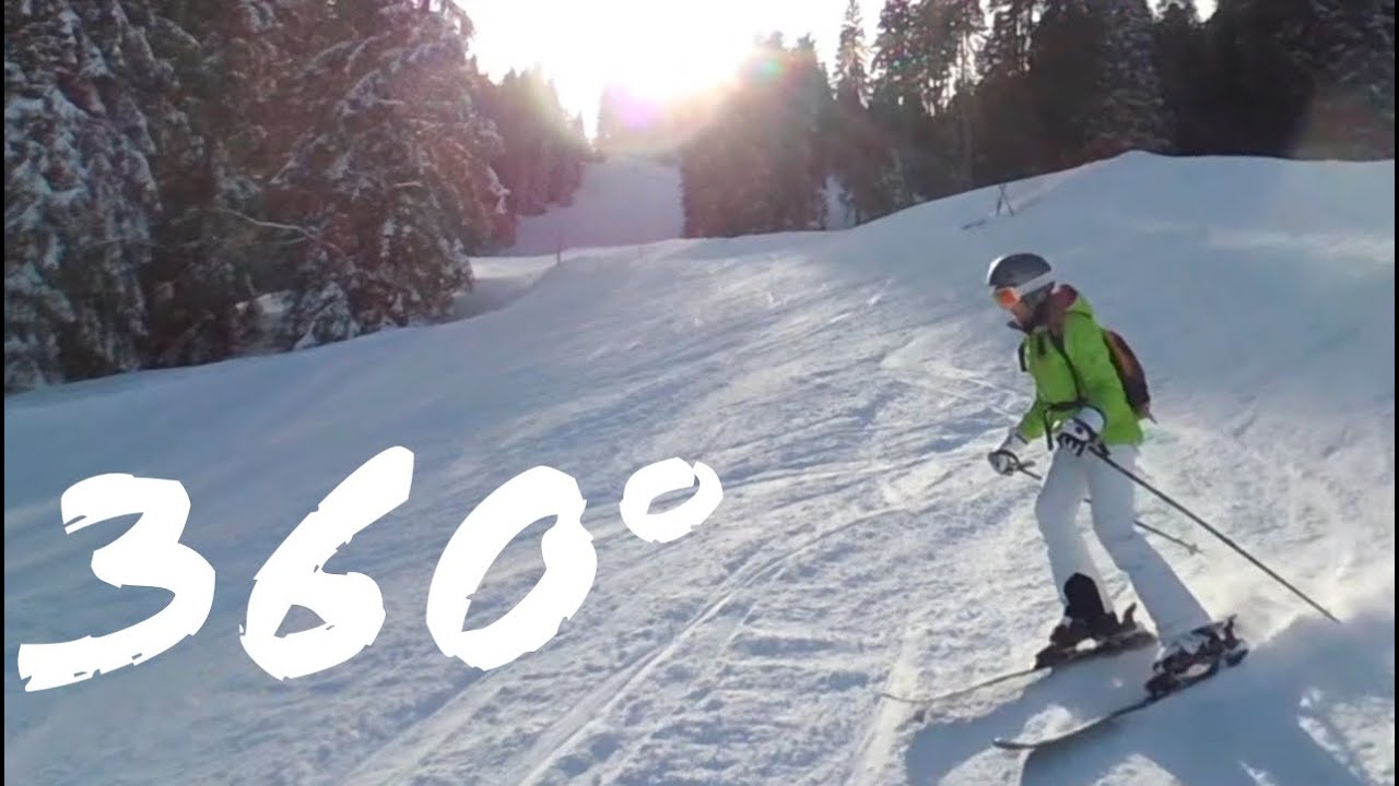 360° Klewenalp-Stockhütte: Twäregg - Buochser Skihaus (Skilift L2 nach unten)