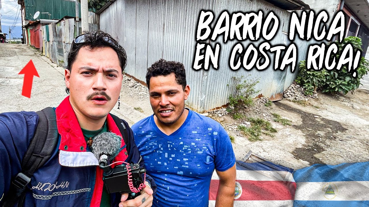 ASI ES EL TEMIDO BARRIO DE NICARAGÜENSES EN COSTA RICA 🇨🇷🇳🇮
