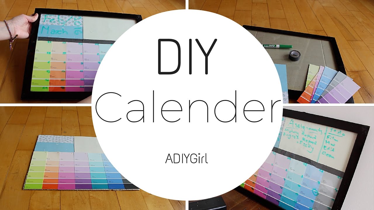 DIY Calender
