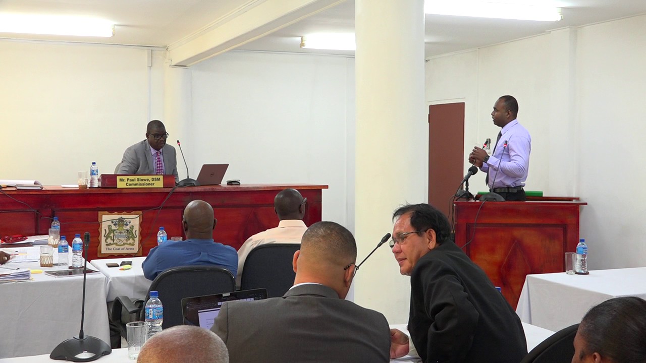 Senior Superintendent of Police Blanhum being examined by Mr. Slowe