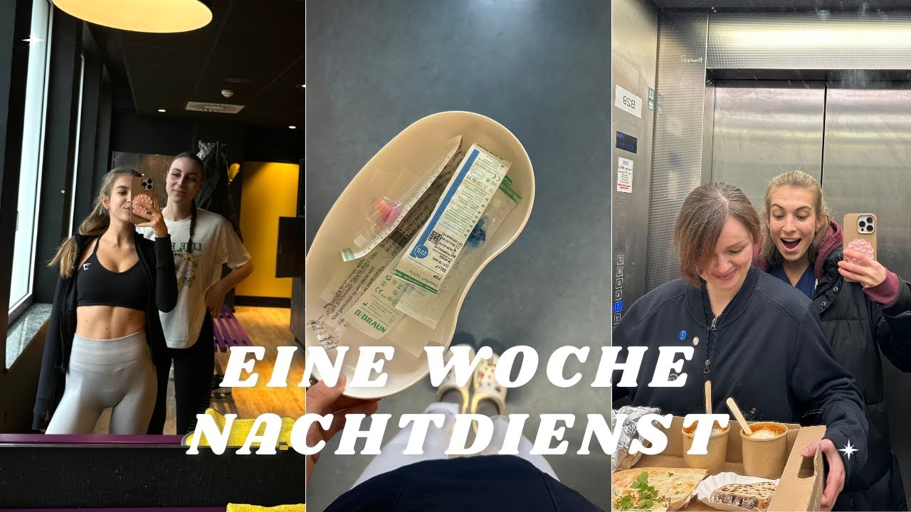 Eine Woche Nachtdienst als Krankenschwester // Luisa 🏥