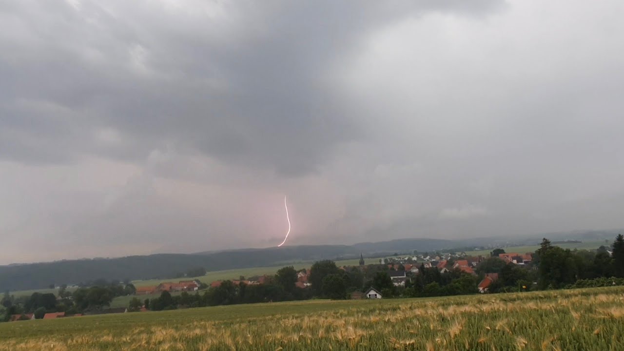 GEWITTER mit 146kA Donnerschlag vom 22.6.2023