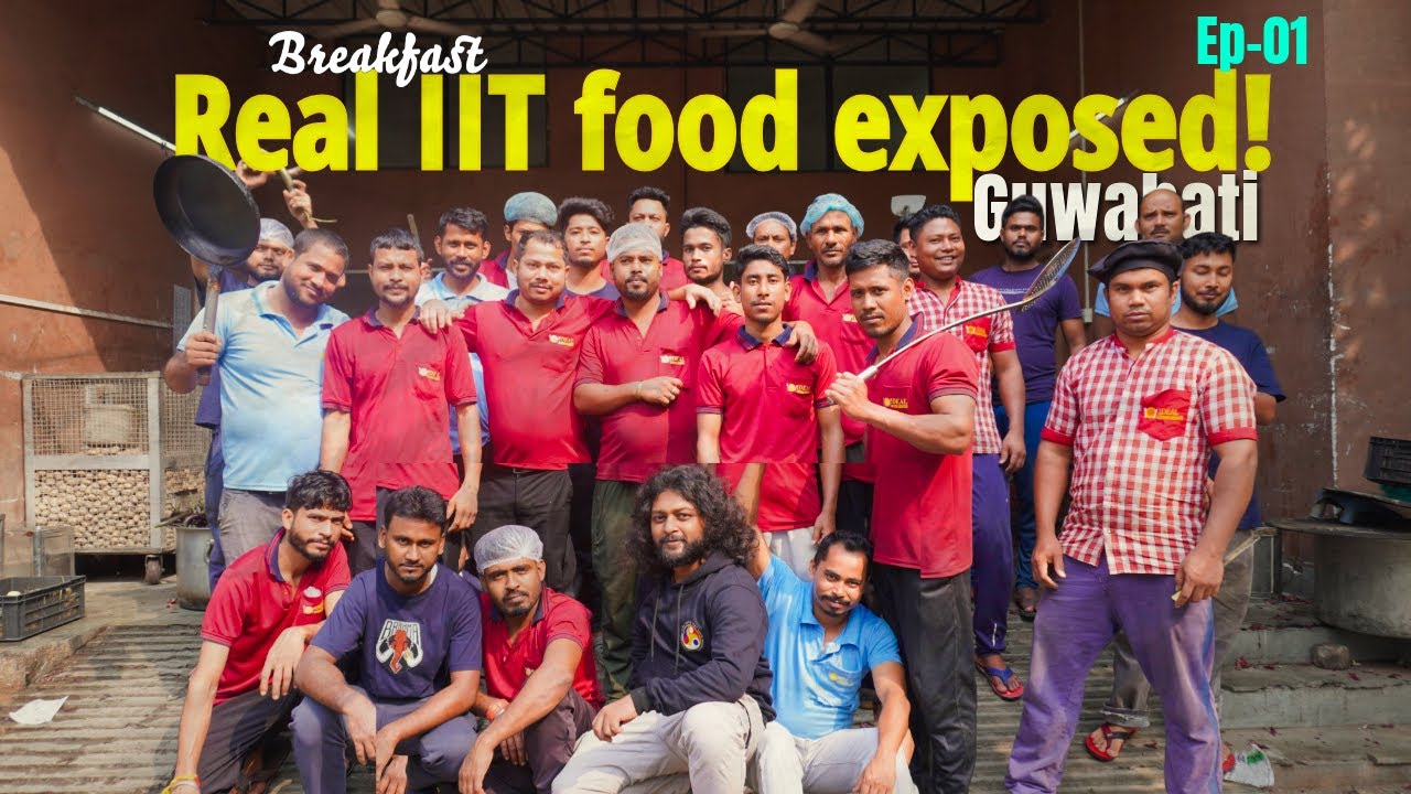 Mess food at IIT Guwahati | IIT Guwahati hostel Mess | Episode-01 Breakfast  #iit #iitjee #iitmess