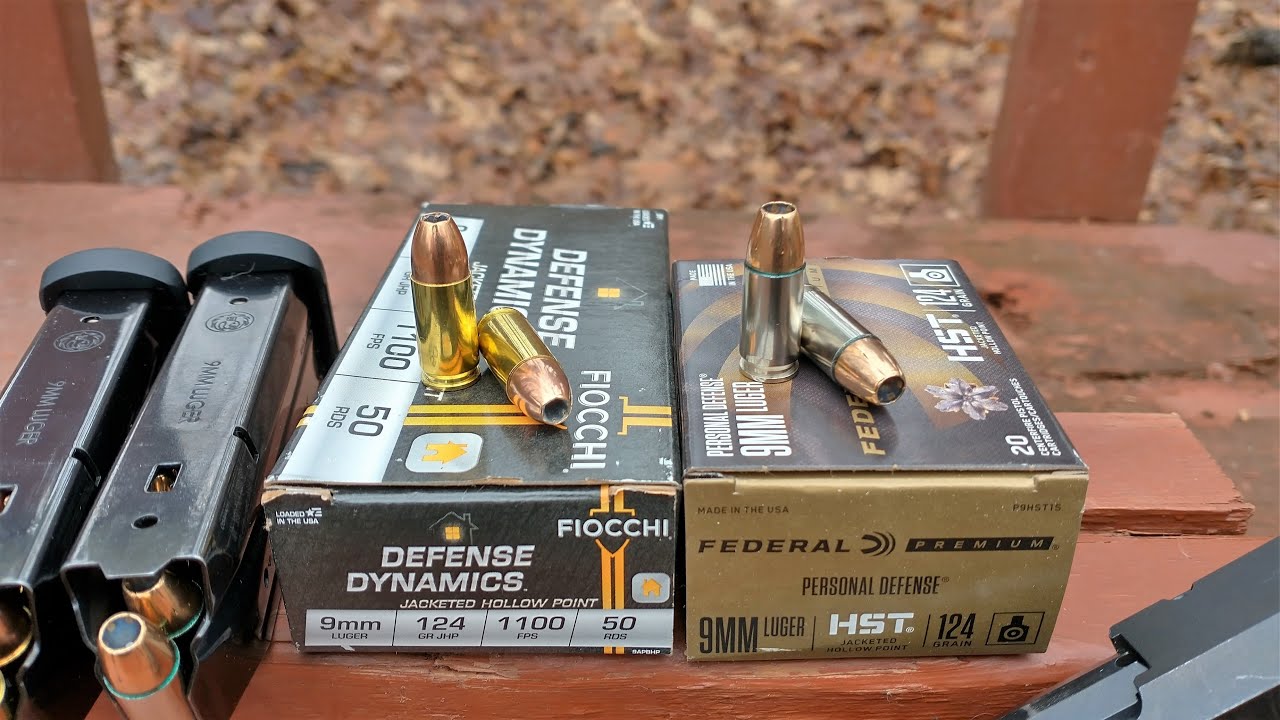 Federal HST (или Gold Dot) — пустая трата денег? 9-мм Federal HST против 9-мм Fiocchi Defense Dyn...