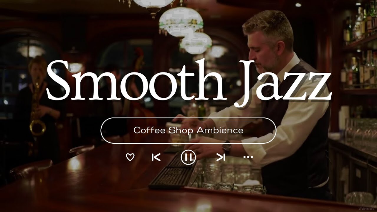 Relaxing Fall Jazz Music to Study 🍂 Cozy Coffee Shop Ambience with Smooth Jazz Instrumental Music