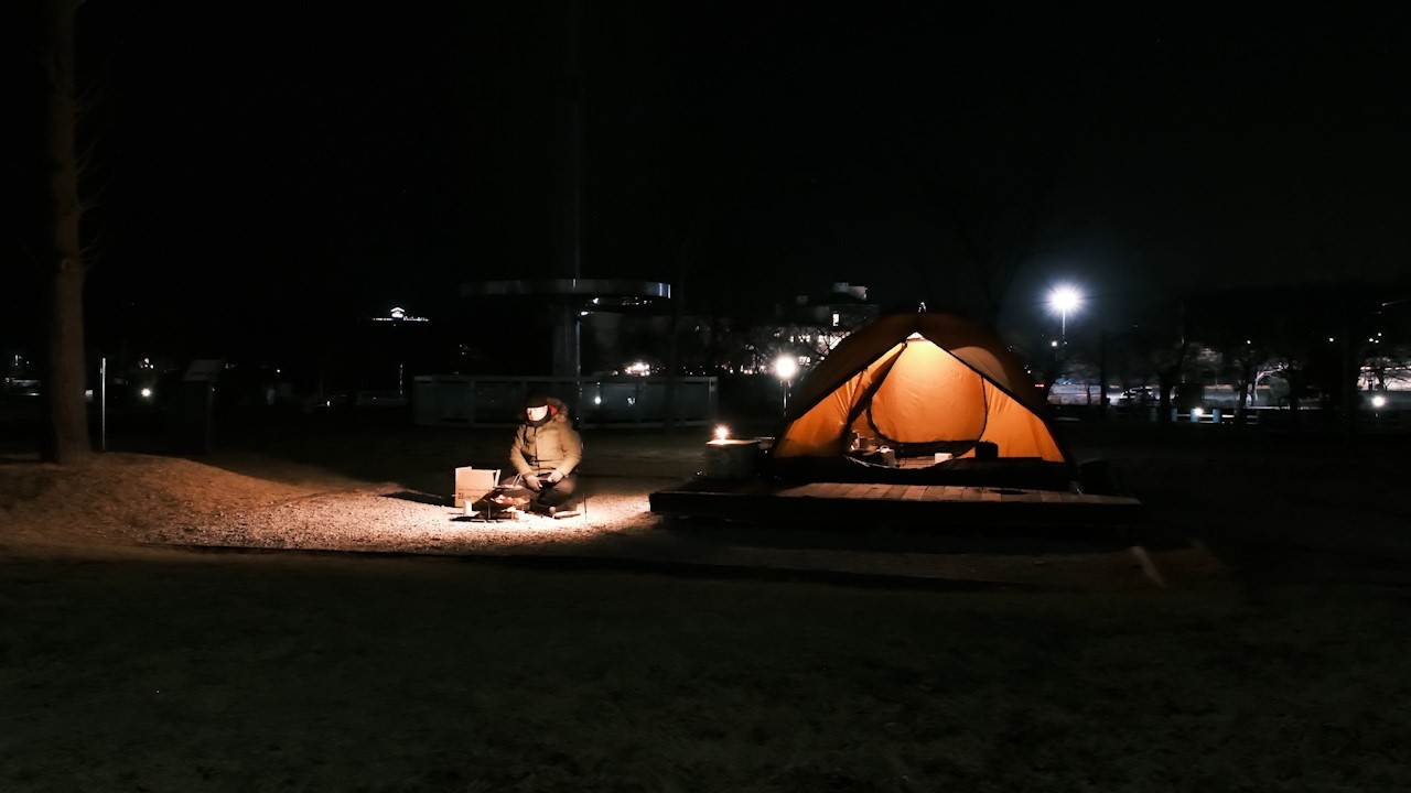 50대 아저씨의 26년 첫 솔로캠핑. 추운 겨울밤❄️