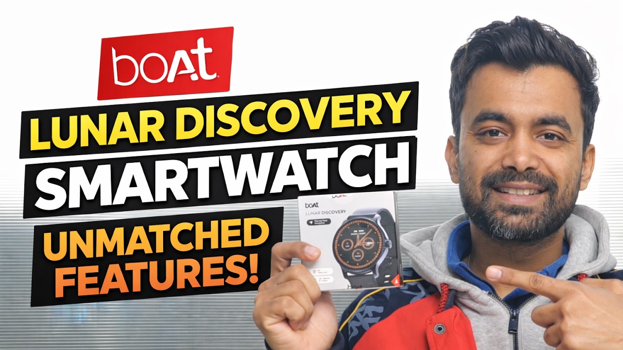 boAt Lunar Discovery Smartwatch Review &ndash; Navigation, Bluetooth Calling & 700+ Modes!