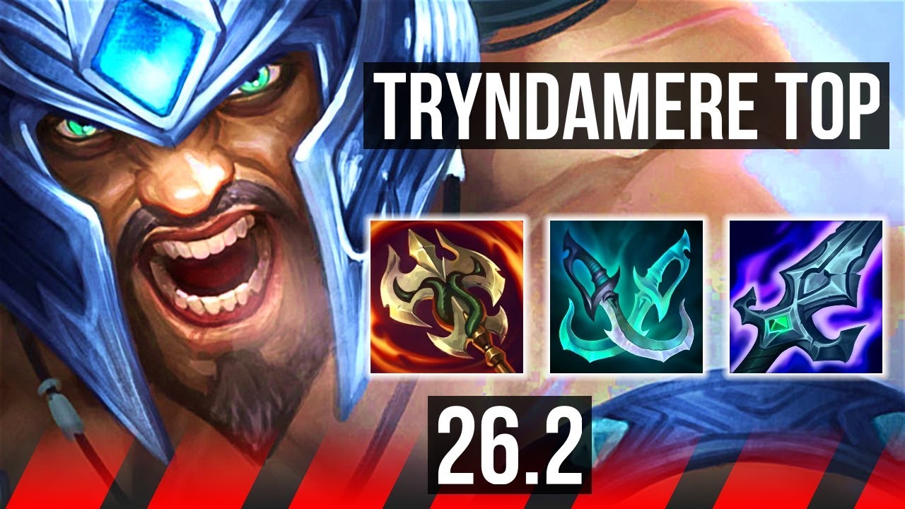 TRYNDAMERE vs DARIUS (TOP) | KR Grandmaster | 26.2