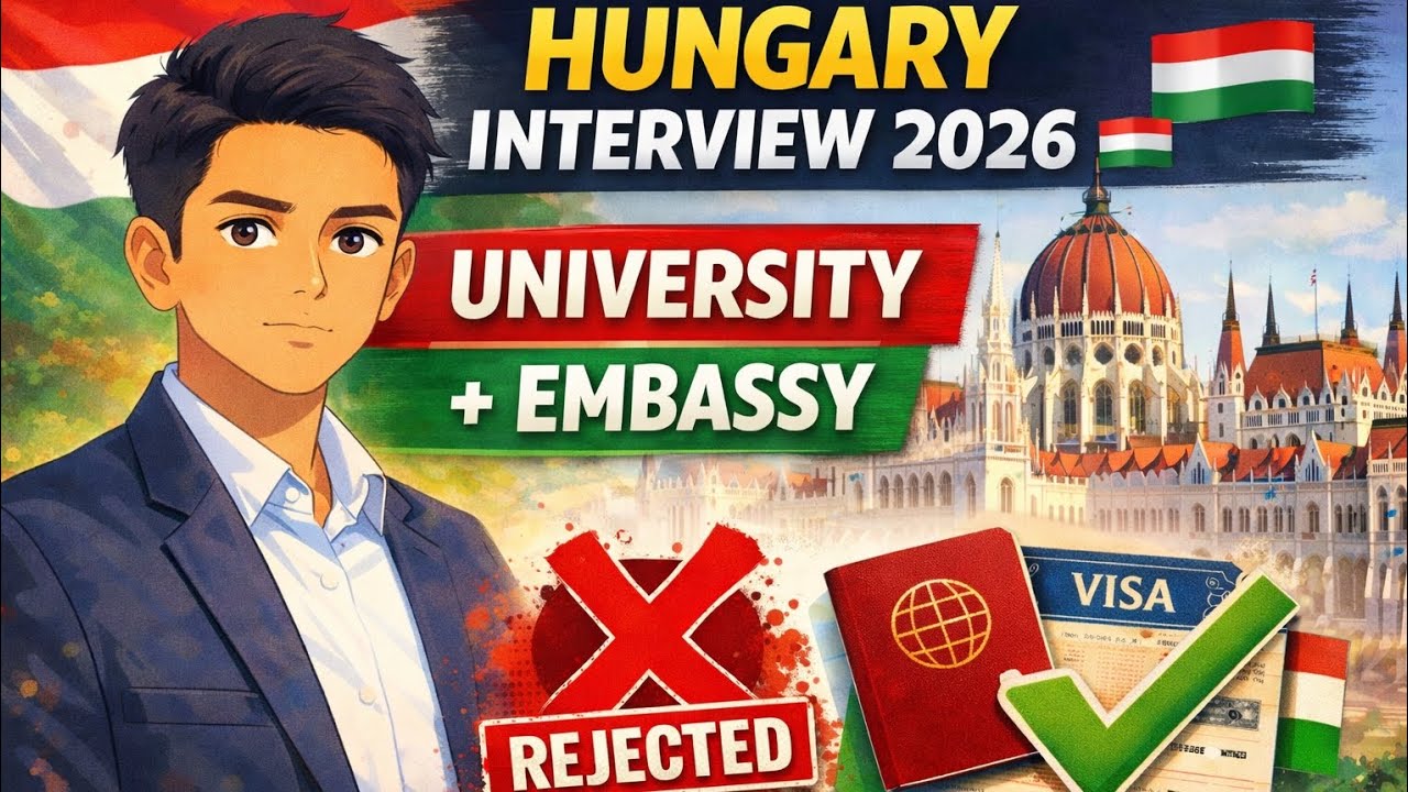 Собеседования в венгерских университетах и ​​посольствах в 2026 году 🇭🇺 | Полное руководство по п...