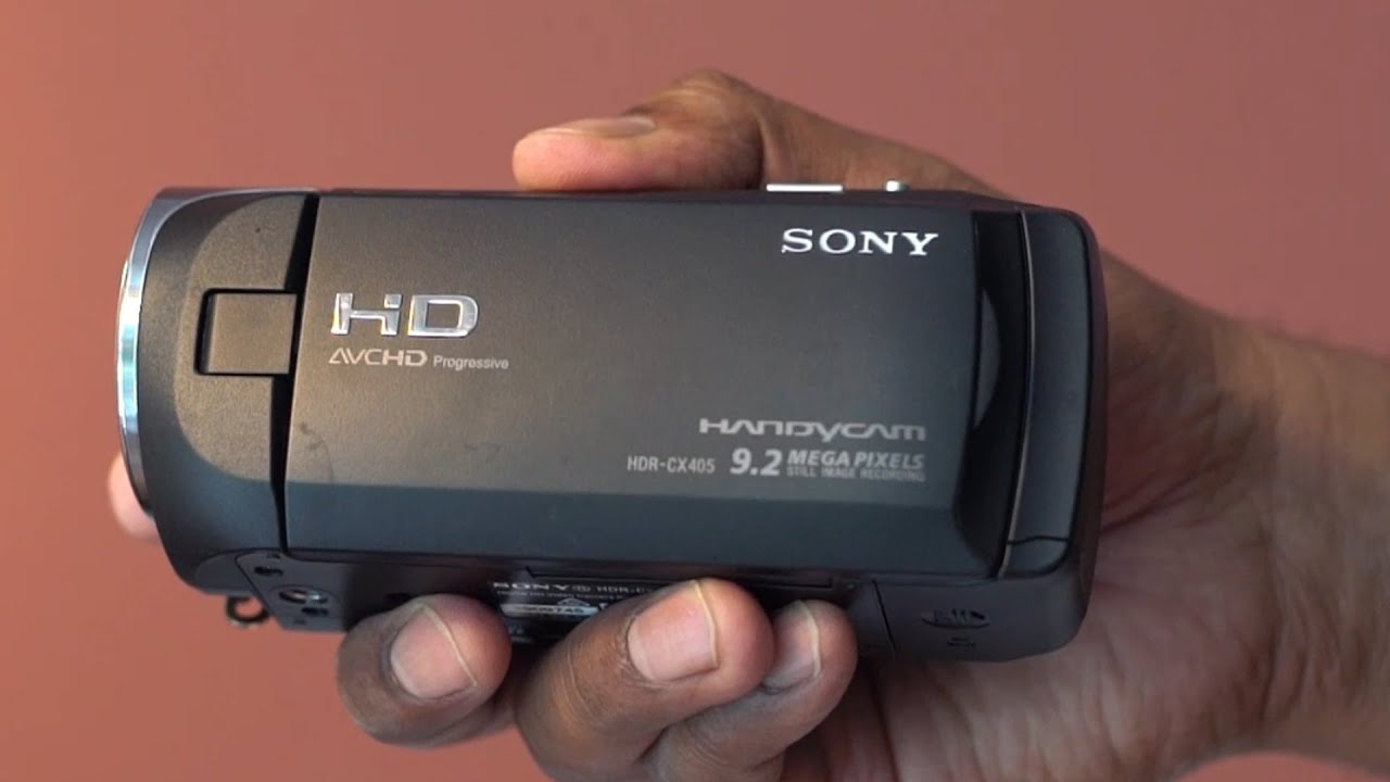 Overview & DEMO: Sony - HDRCX405 HD Video Recording Handycam Camcorder